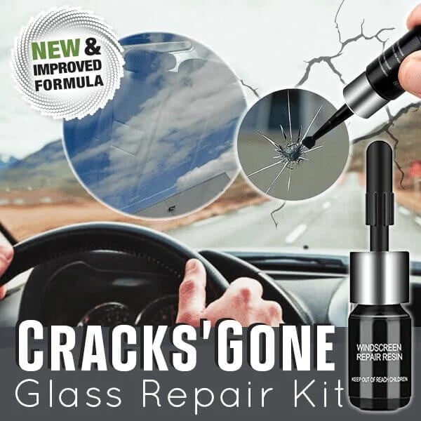 (🎄EARLY CHRISTMAS SALE - 70% OFF) 🎁Car glass window liquid nano repair kit⚡Buy 2 Get 1 Free(3 Pcs)