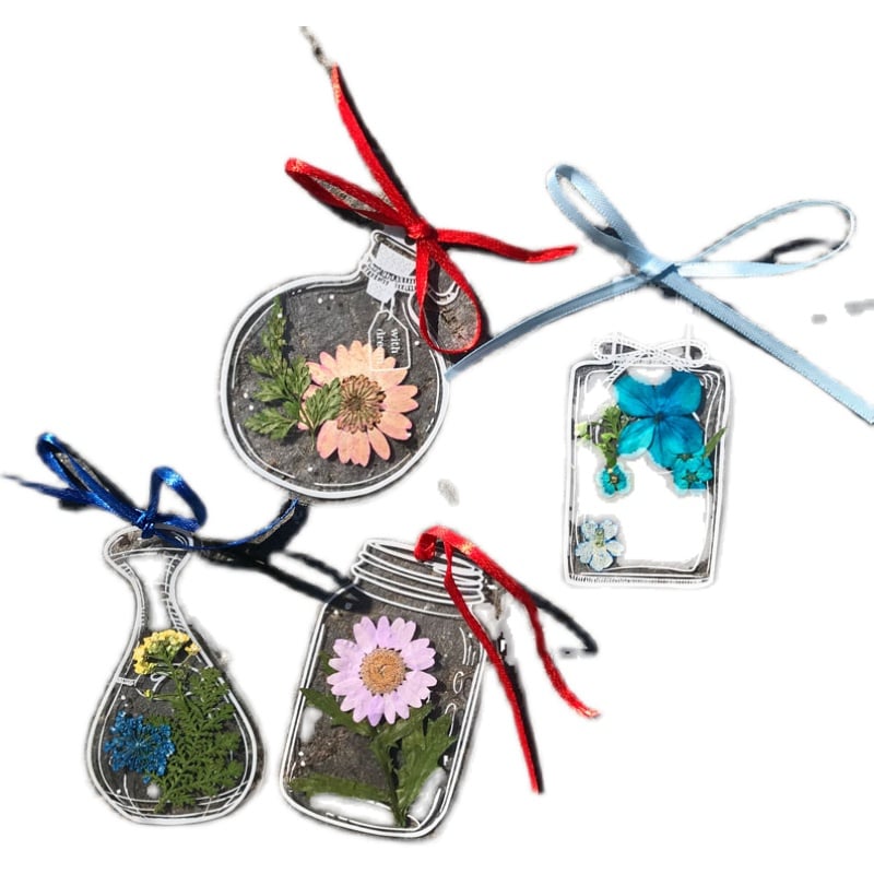 (🌲EARLY CHRISTMAS SALE - 49% OFF) 🎁🌸 Dried Flower Bookmarks Set (BUY 2 GET 1 FREE NOW)