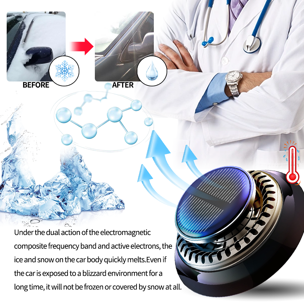 (🎅Early Christmas Sale - 70% OFF) 🎁Dealzyx™ Electromagnetic Molecular Interference Antifreeze Snow Removal Instrument