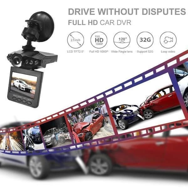 (🎁2023-Christmas Hot Sale🎁)🔥 49% OFF - 1080p HD Night Vision Dash Cam